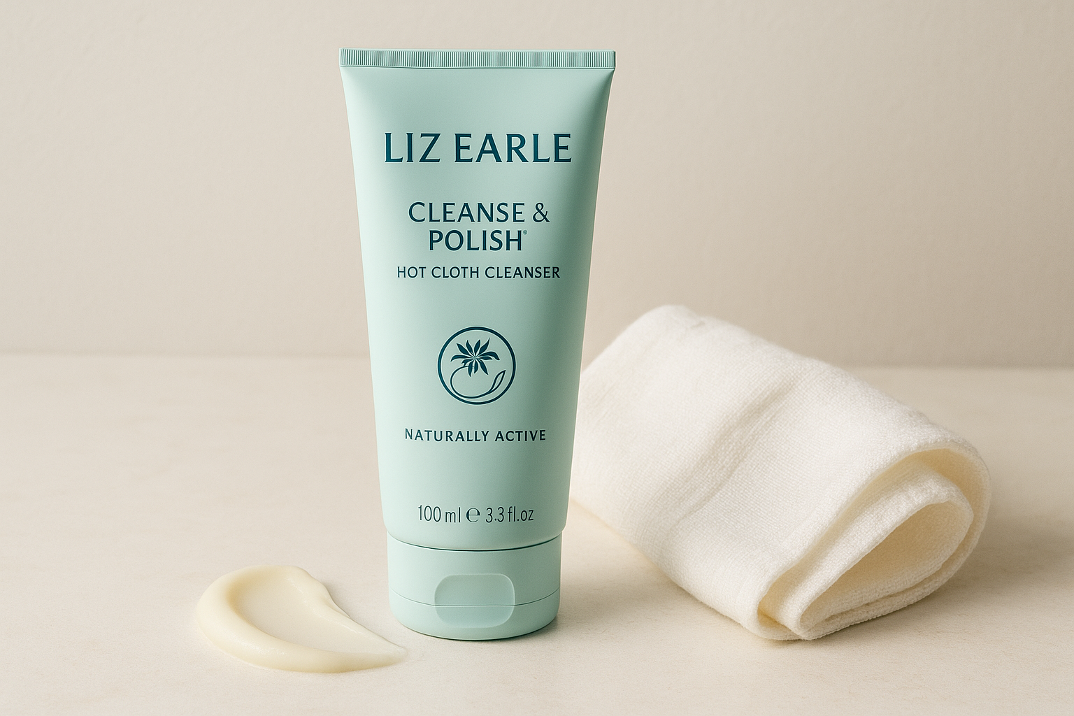 6. Liz Earle Cleanse & Polish hot cloth cleanser