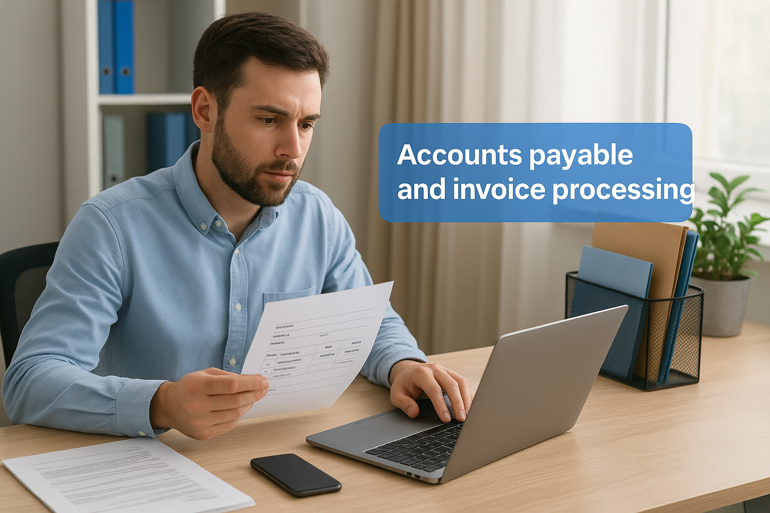 Accounts payable and invoice processing