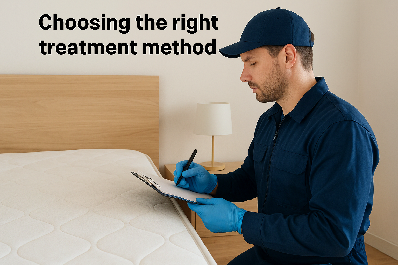 Pest Control Services for Bed Bugs: What to Expect 2 Choosing the right treatment method