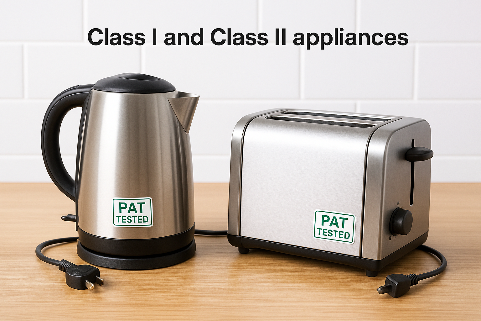Class I and Class II appliances
