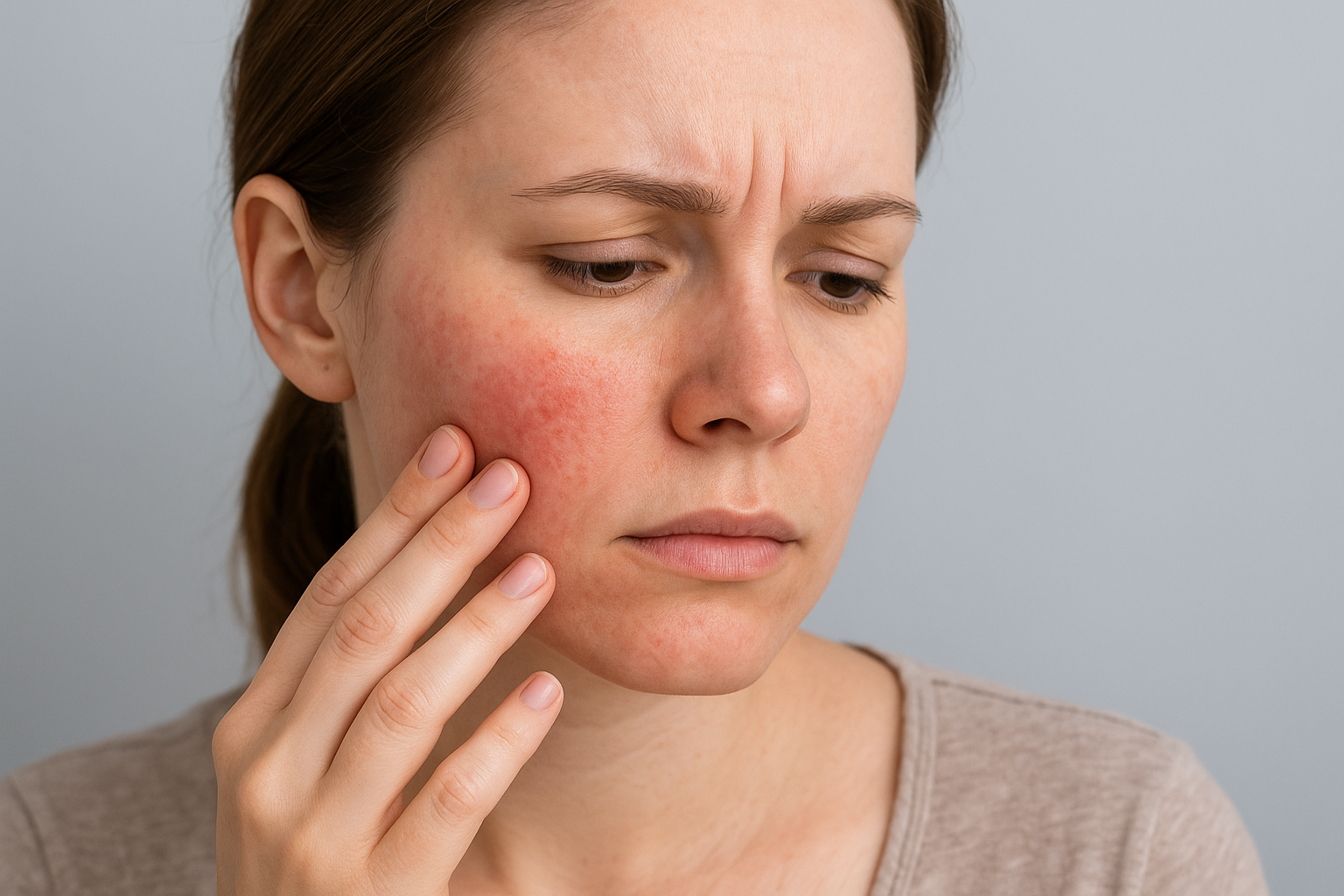 A weaker skin barrier is the root cause