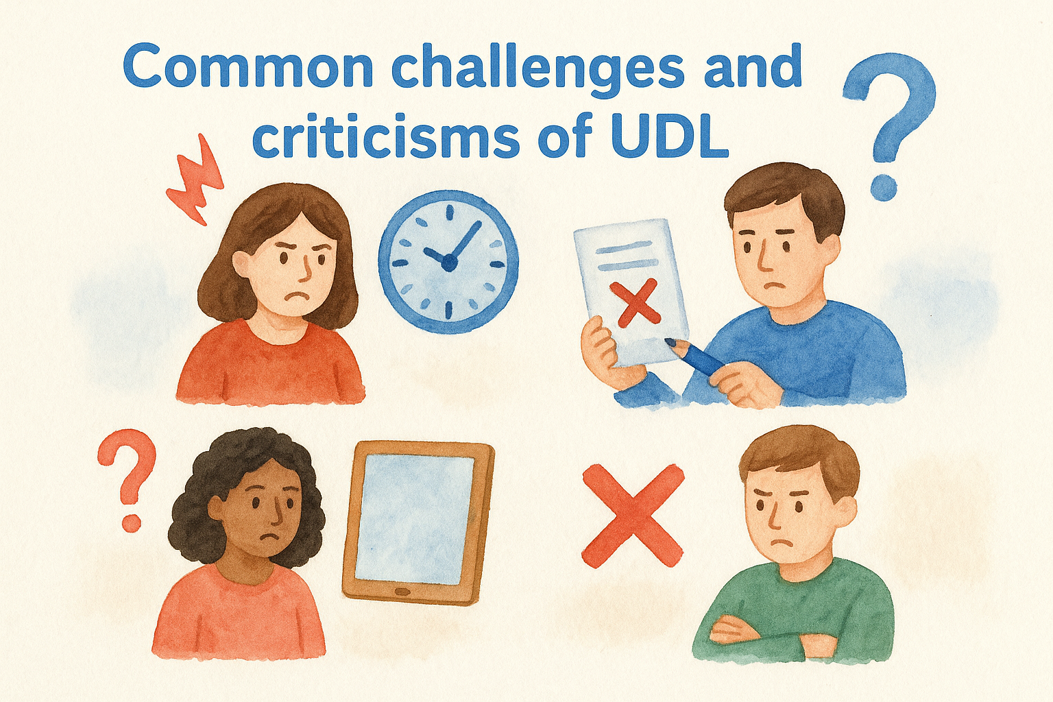 Common challenges and criticisms of UDL