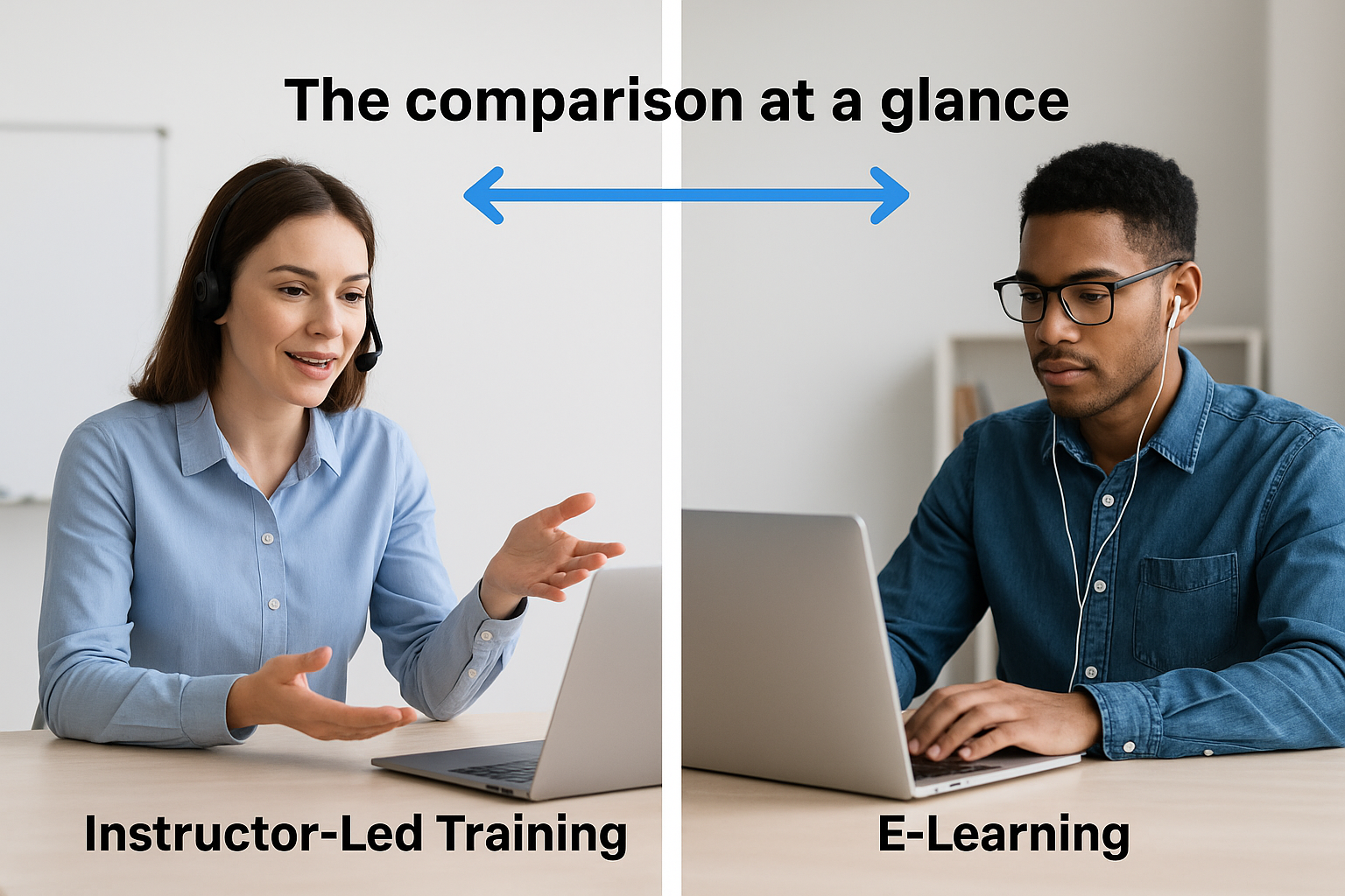 The comparison at a glance