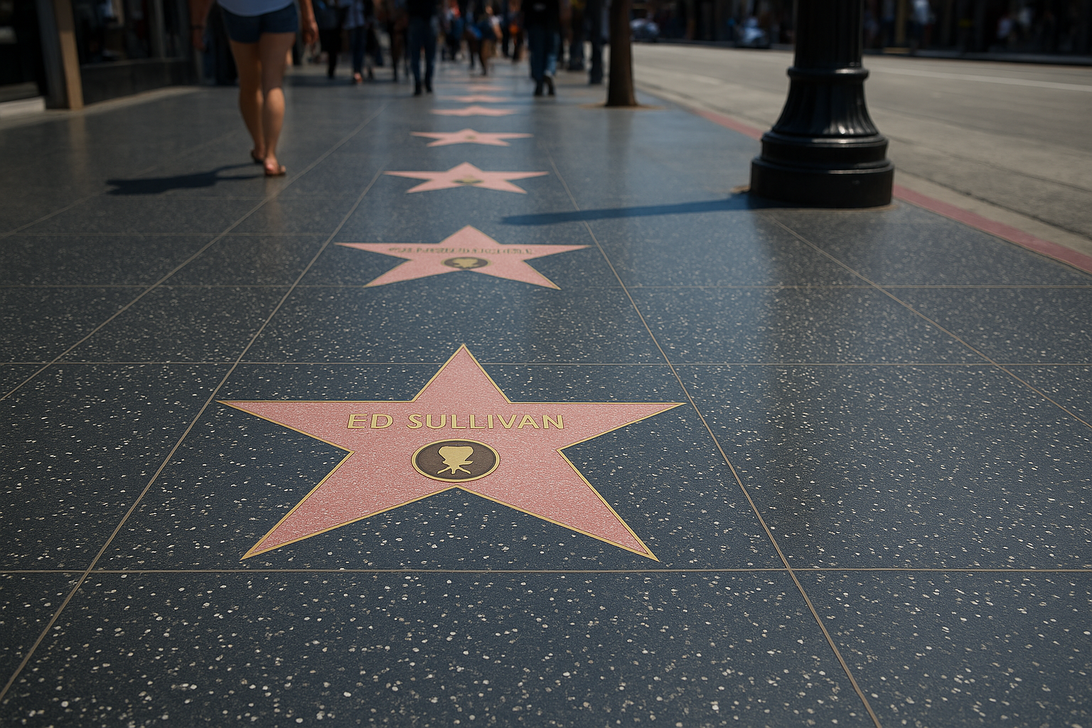 2. Hollywood Walk of Fame