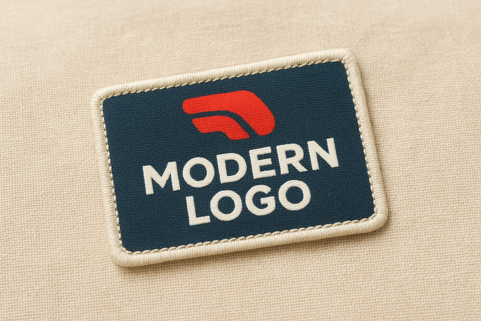 How woven patches are built