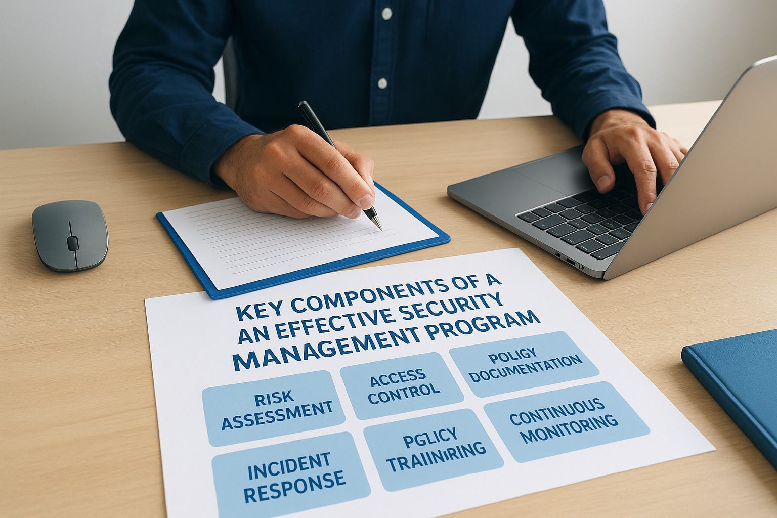 Key components of an effective security management program