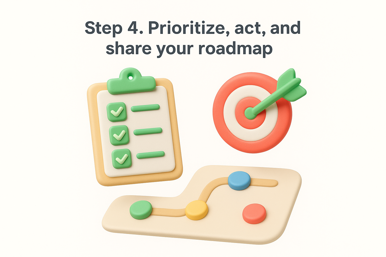 Step 4. Prioritize, act, and share your roadmap