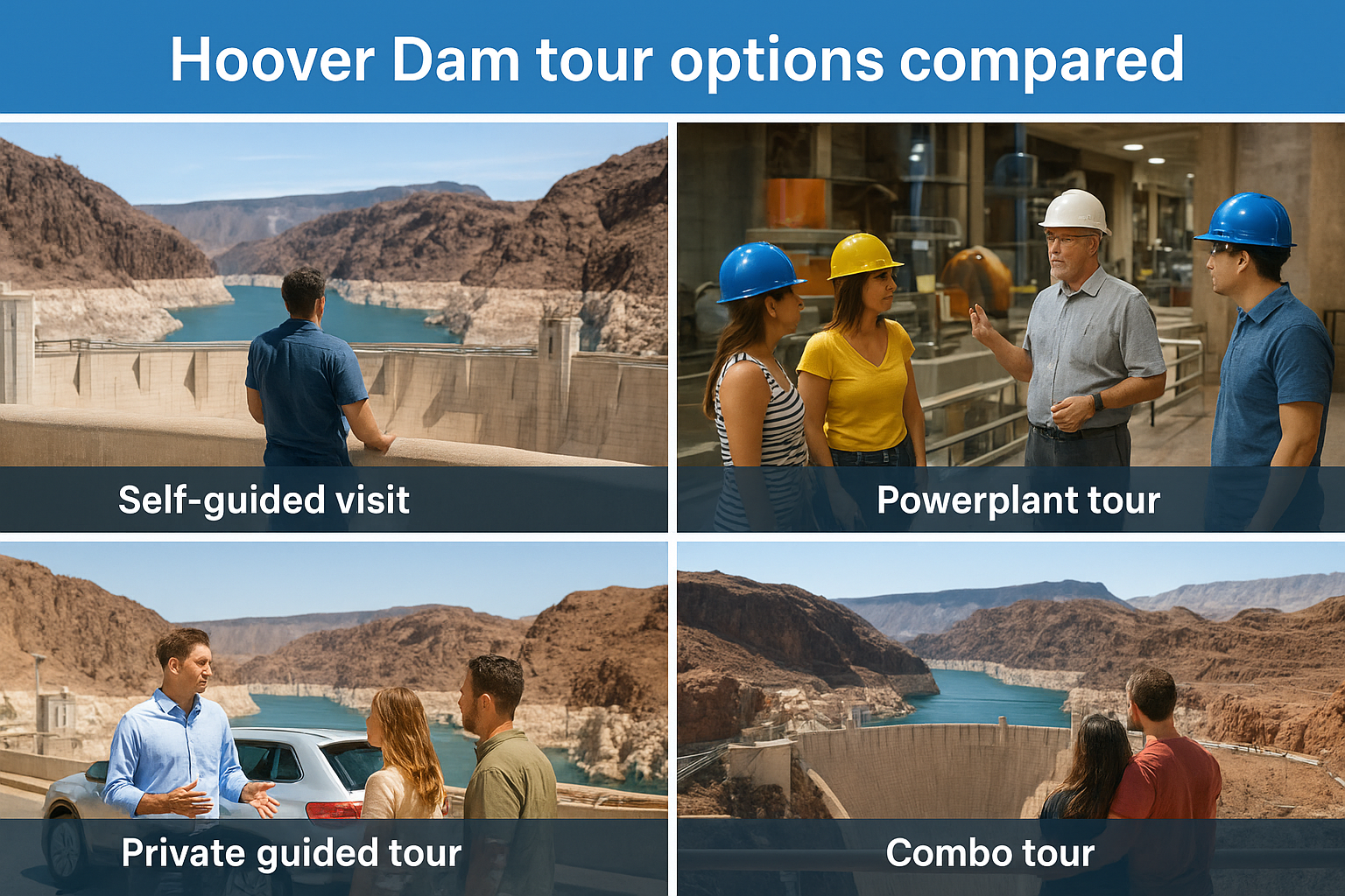 Hoover Dam tour options compared