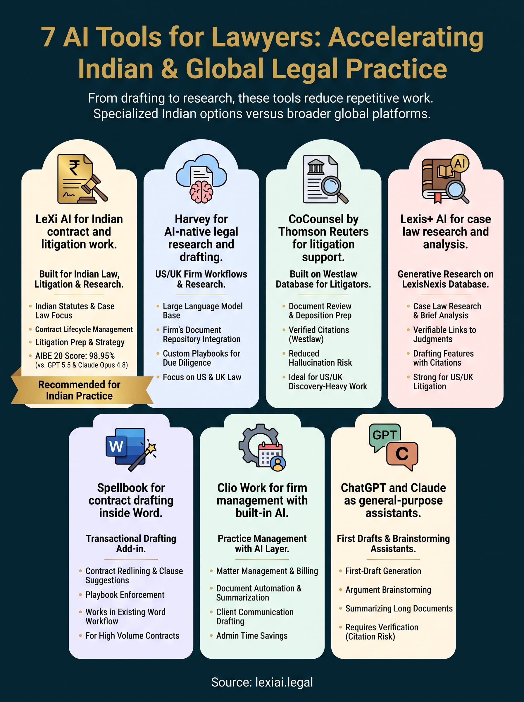 ai for lawyers infographic