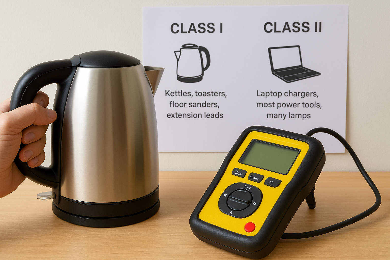 Class I and Class II equipment explained
