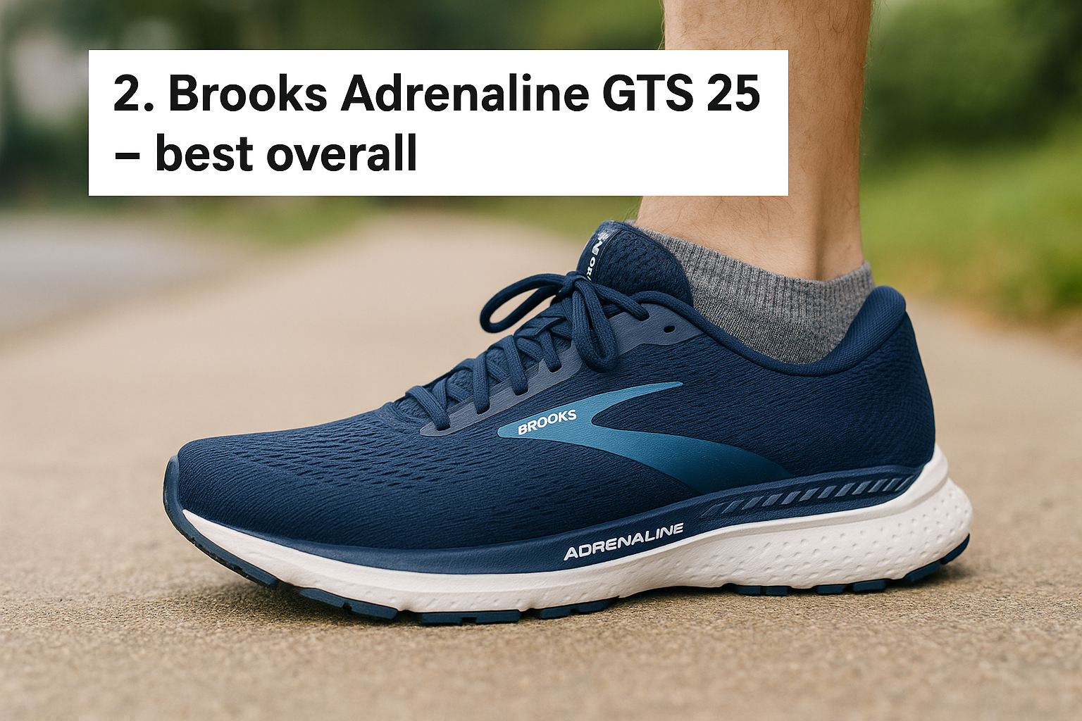 2. Brooks Adrenaline GTS 25 – best overall