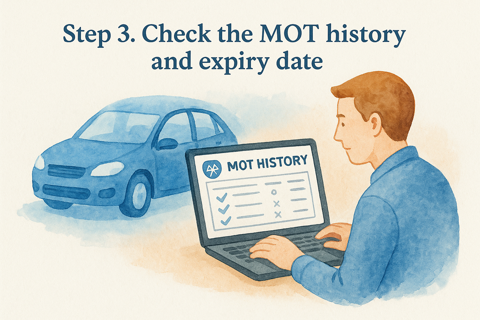 Step 3. Check the MOT history and expiry date