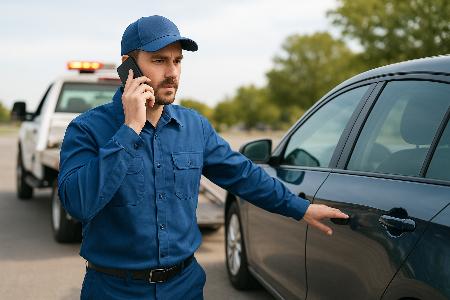 Locked Out of Your Car in Detroit? What to Do Next Step 1. Call Skyline Towing for fast lockout help