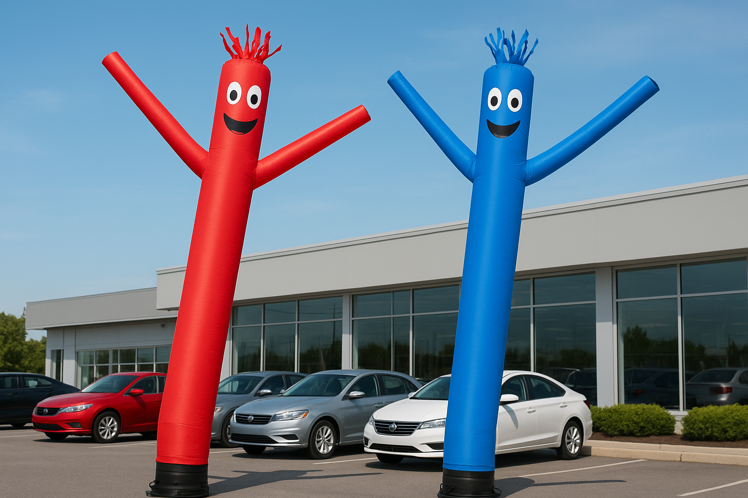 Air dancers and tube men