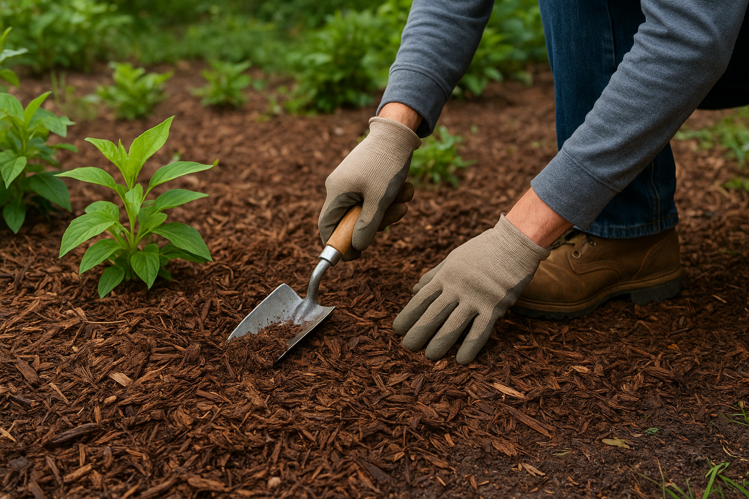 Keeping moisture where your plants need it