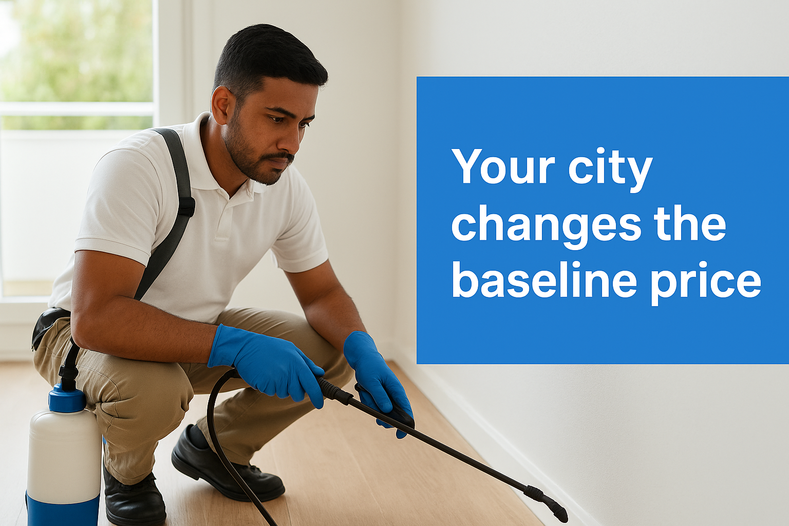 Cost of Bed Bug Pest Control: What You'll Actually Pay in India 1 Your city changes the baseline price