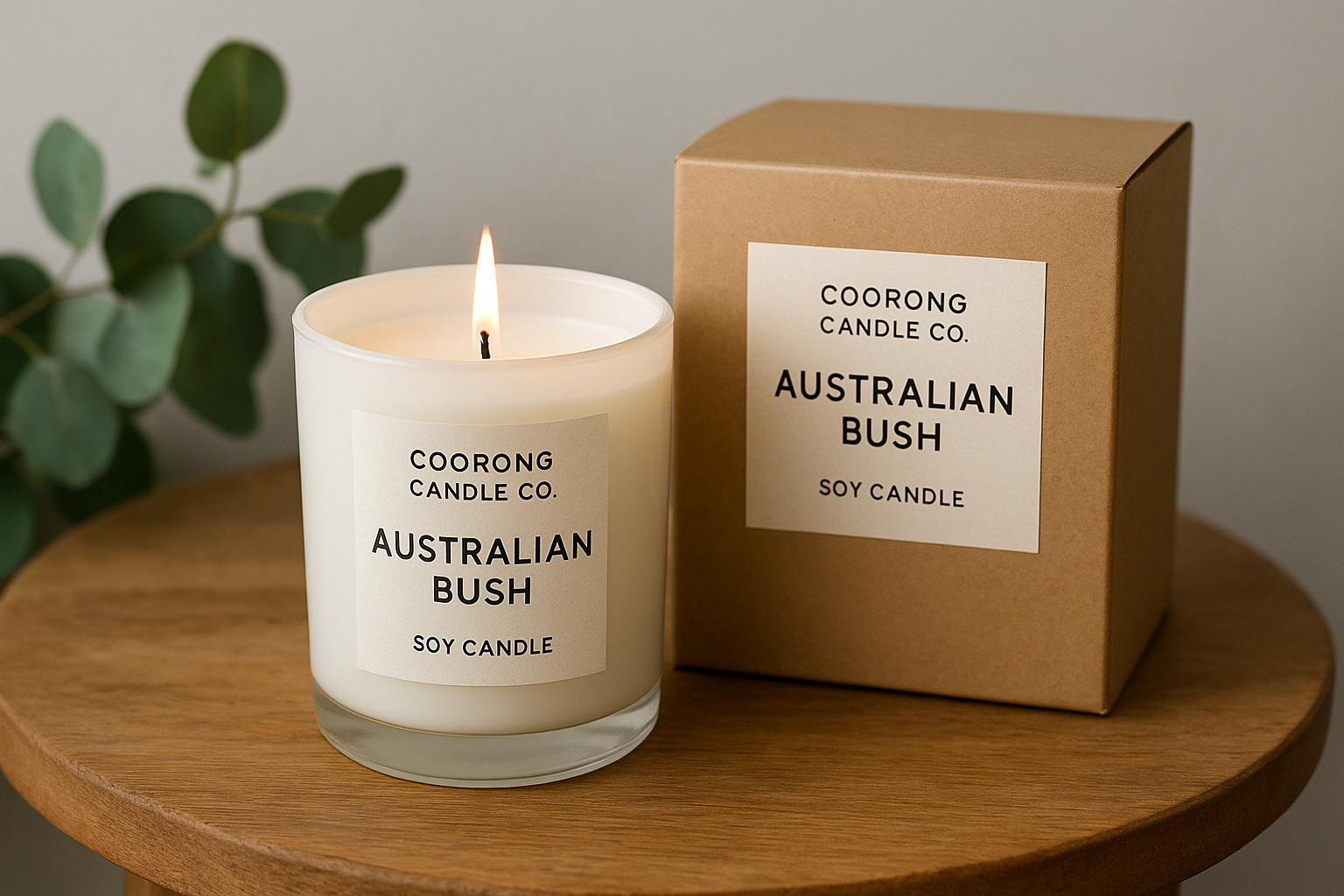 1. Coorong Candle Co. Australian Bush Soy Candle