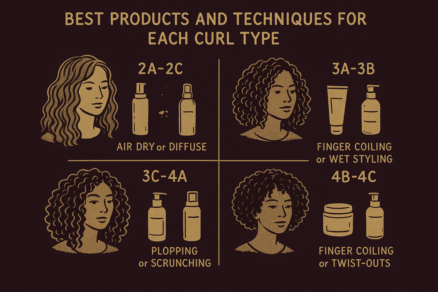 Best products and techniques for each curl type