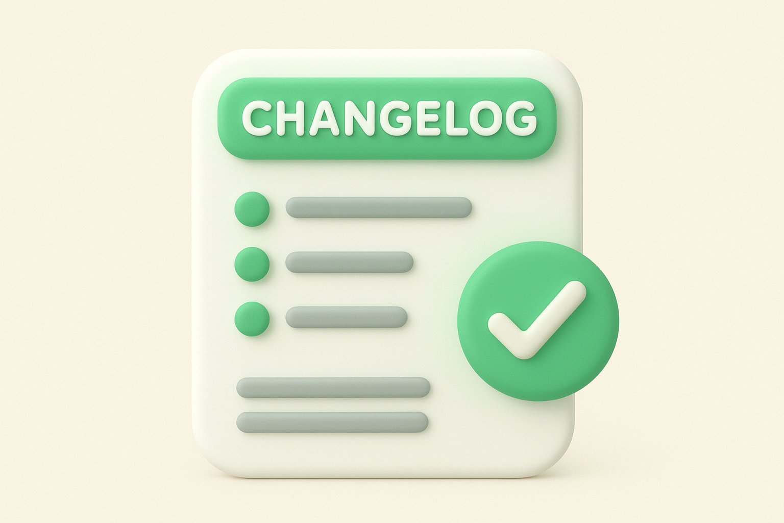 The changelog version
