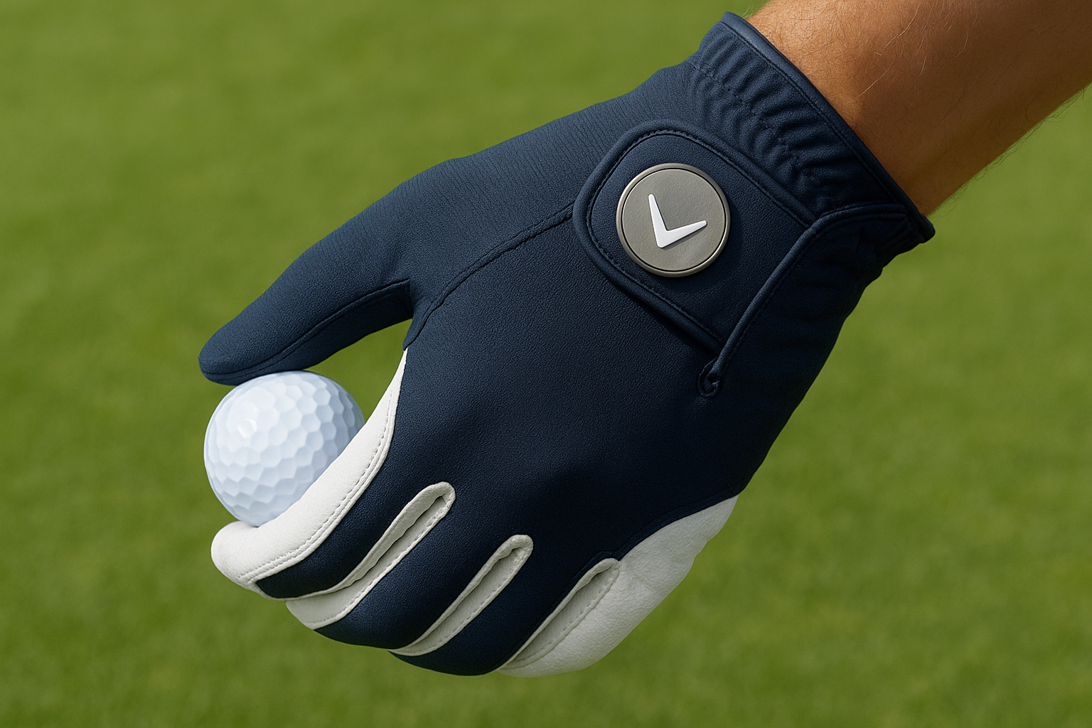 3. Callaway Weather Spann ball marker glove