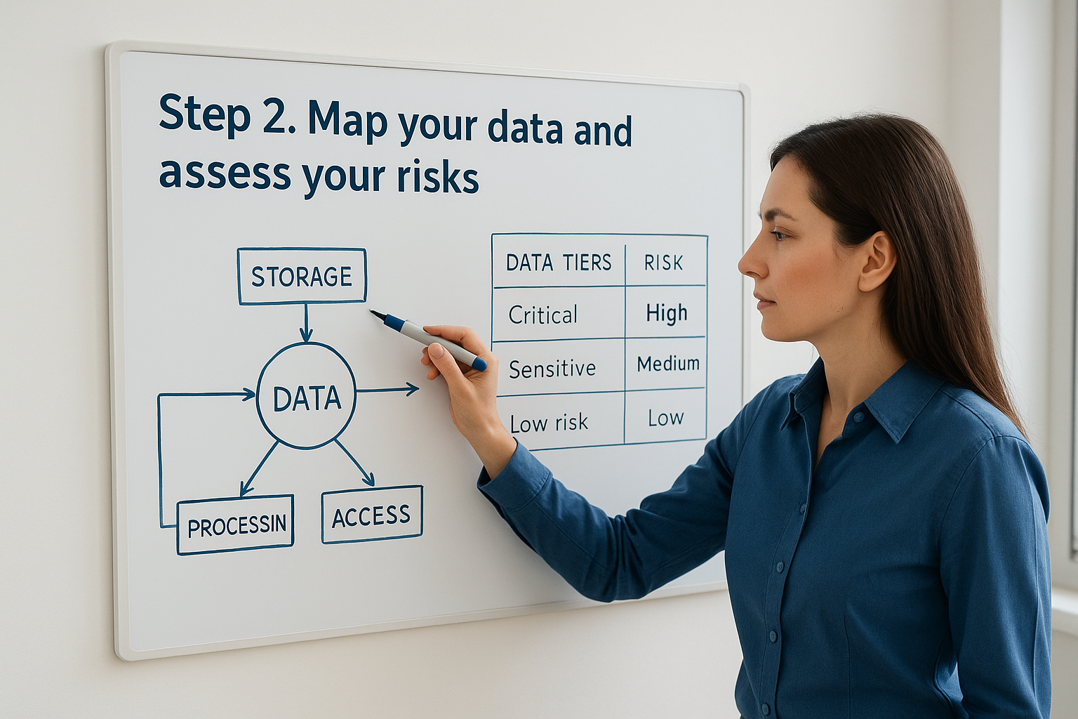 Step 2. Map your data and assess your risks