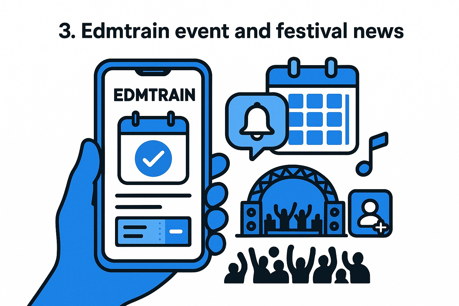 3. Edmtrain event and festival news