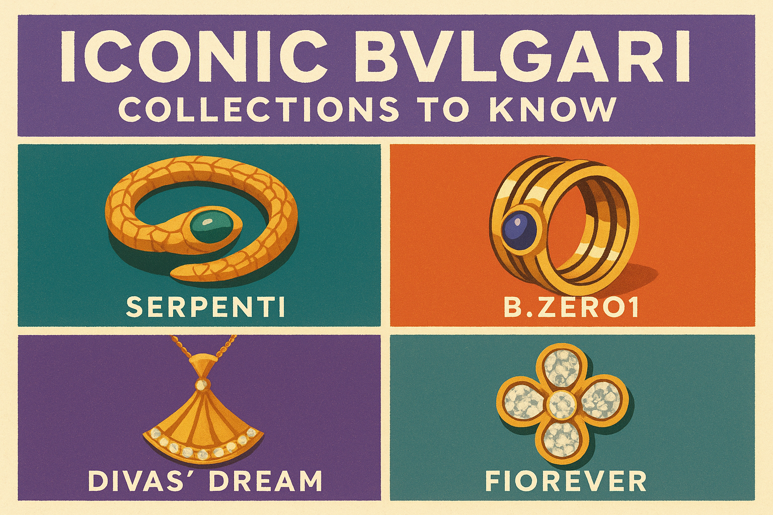 Iconic Bulgari collections to know