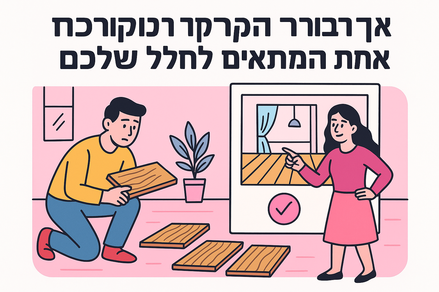 איך לבחור את הפרקט המוקשח המתאים לחלל שלכם