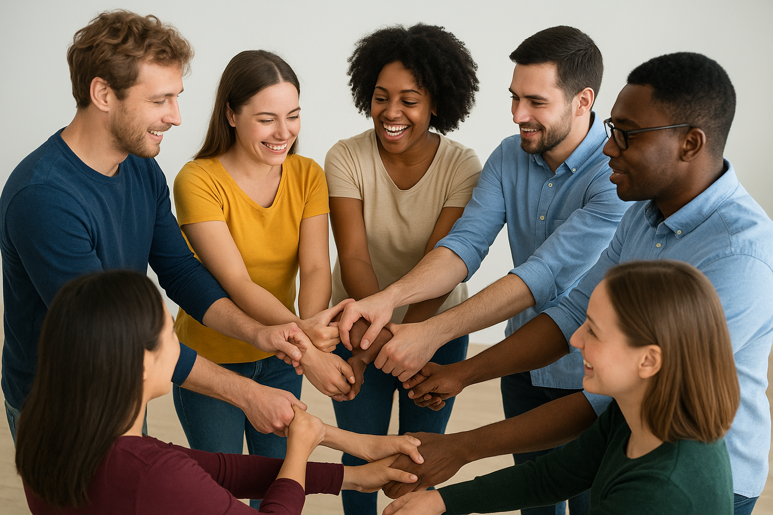 2. Human knot