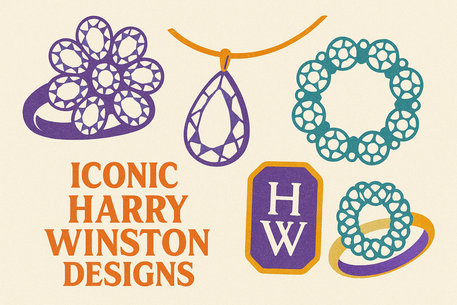 Iconic Harry Winston designs to know