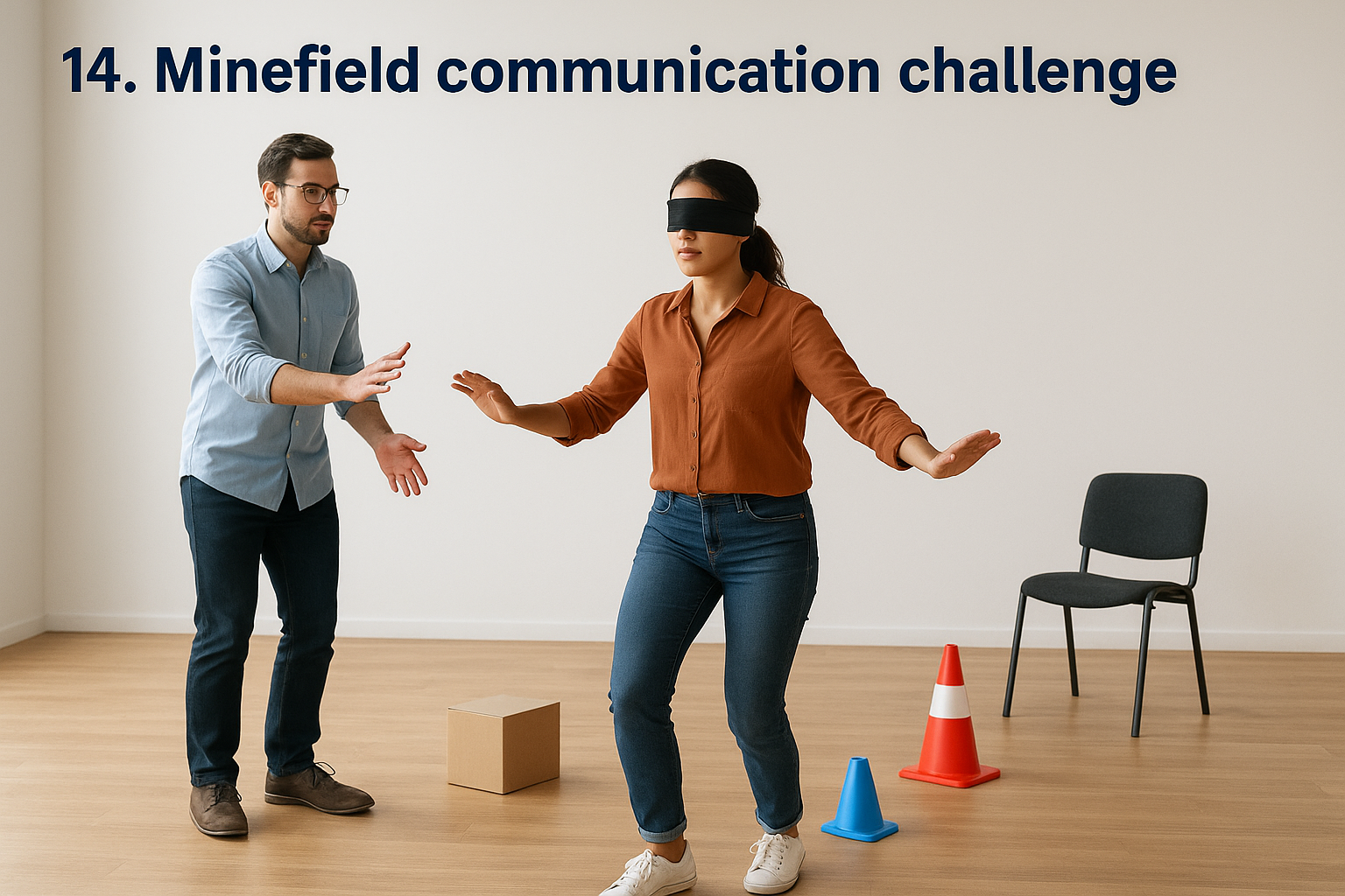 14. Minefield communication challenge
