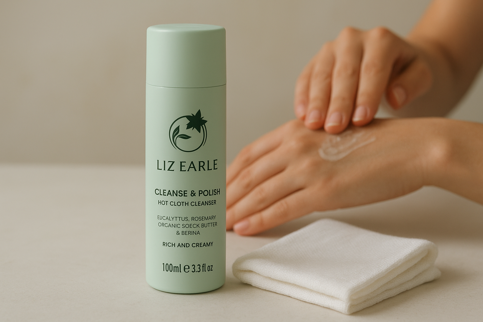 7. Liz Earle Cleanse and Polish Hot Cloth Cleanser
