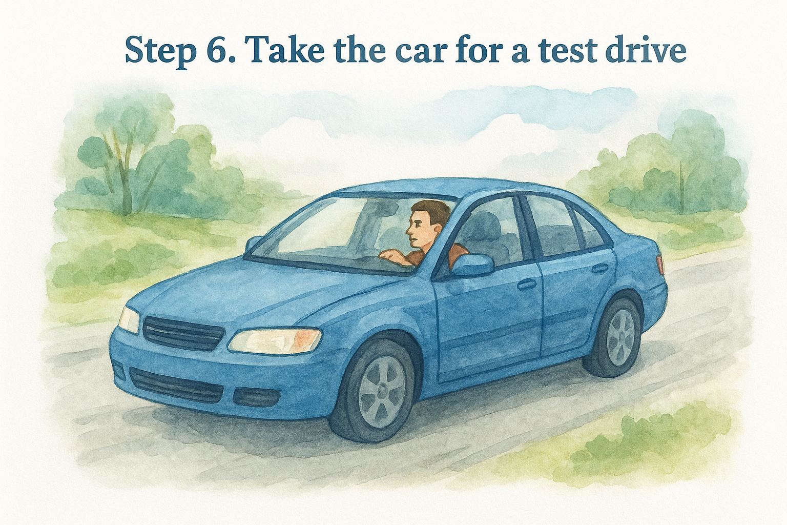 Step 6. Take the car for a test drive