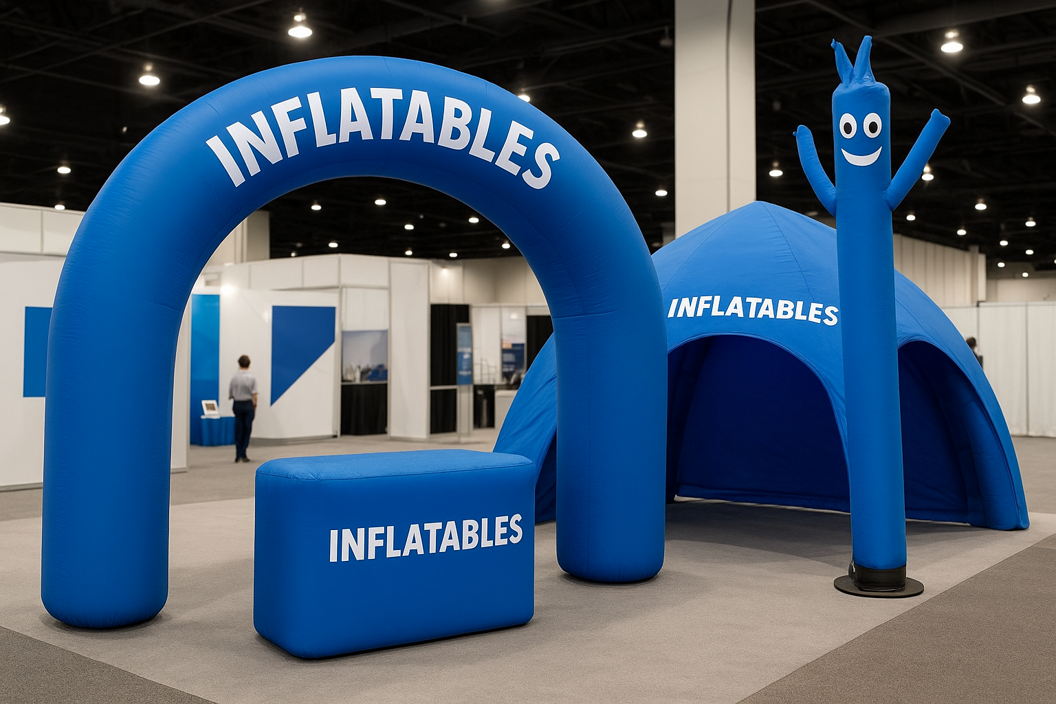 1. TMP Inflatables for custom inflatable trade show displays