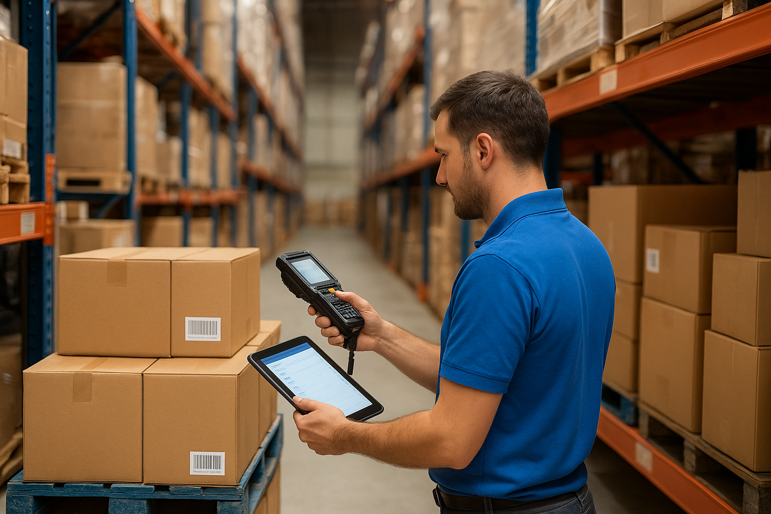 How a warehouse management system works day to day