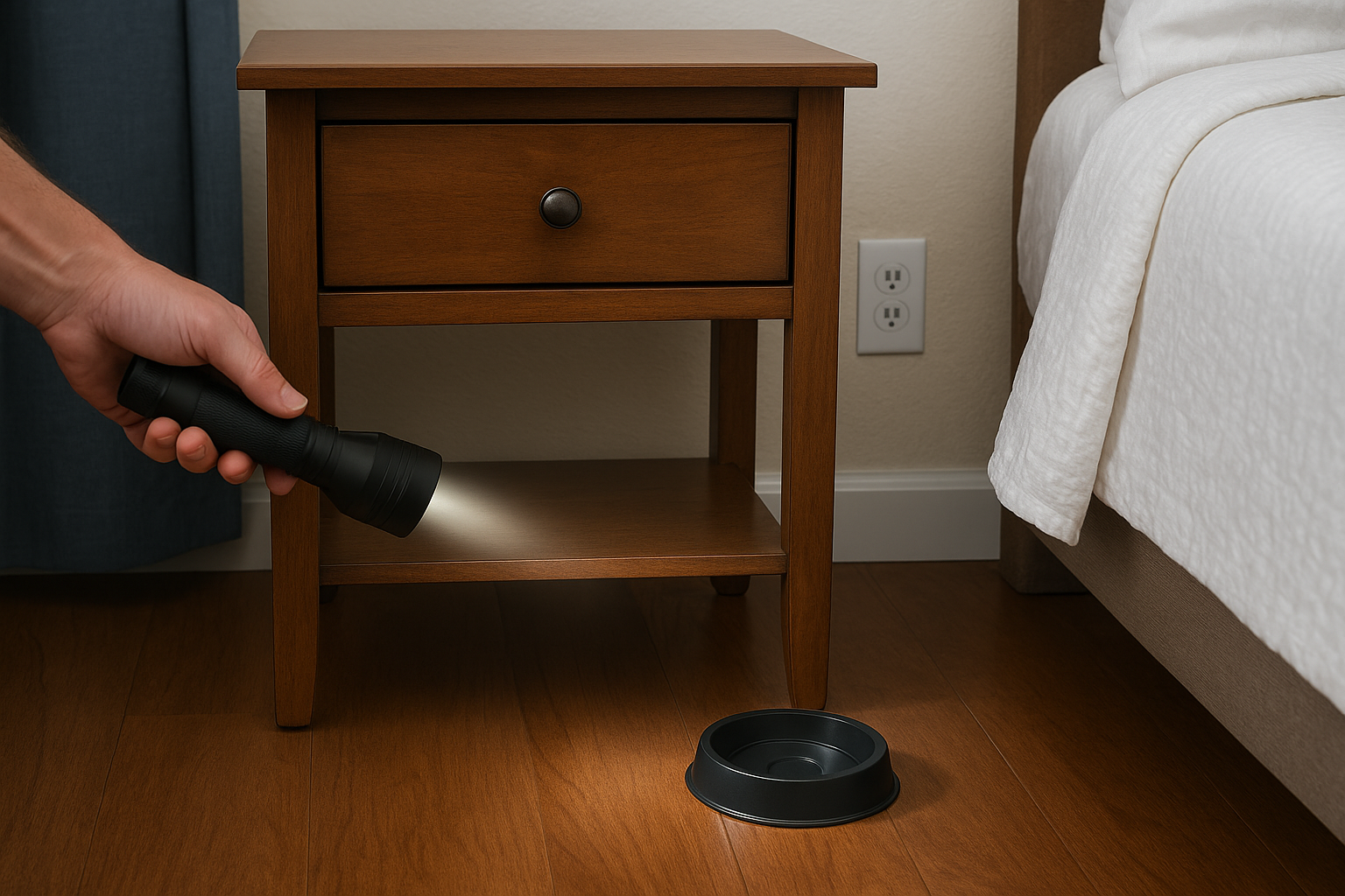 Step 4. Inspect nearby furniture and set bed bug traps