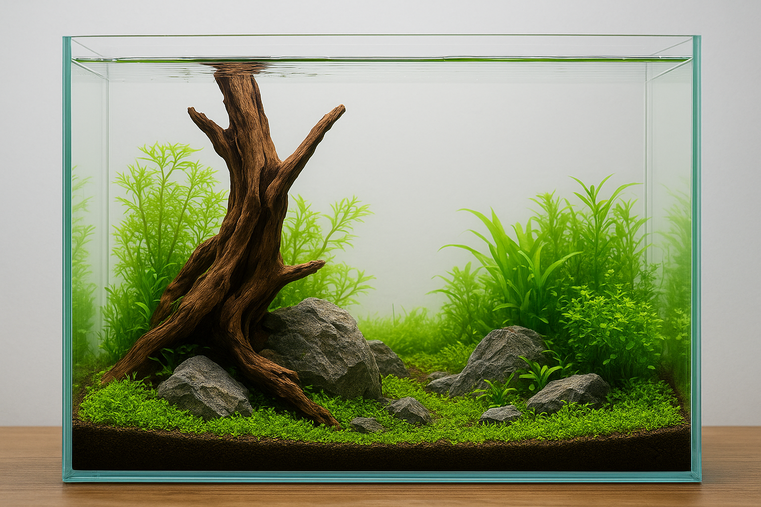 Step 1. Choose your aquascaping style