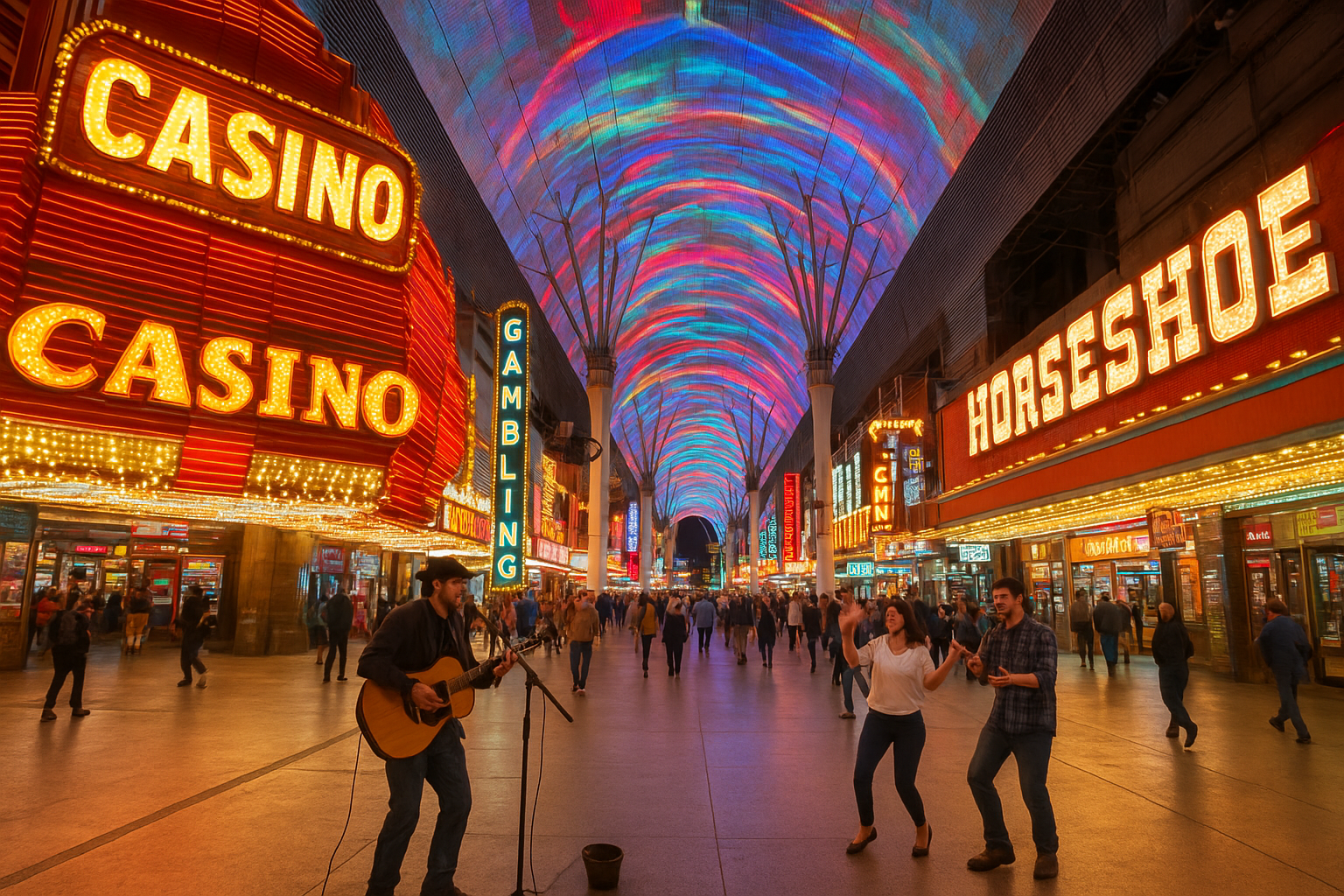 3. Downtown Las Vegas and Fremont Street