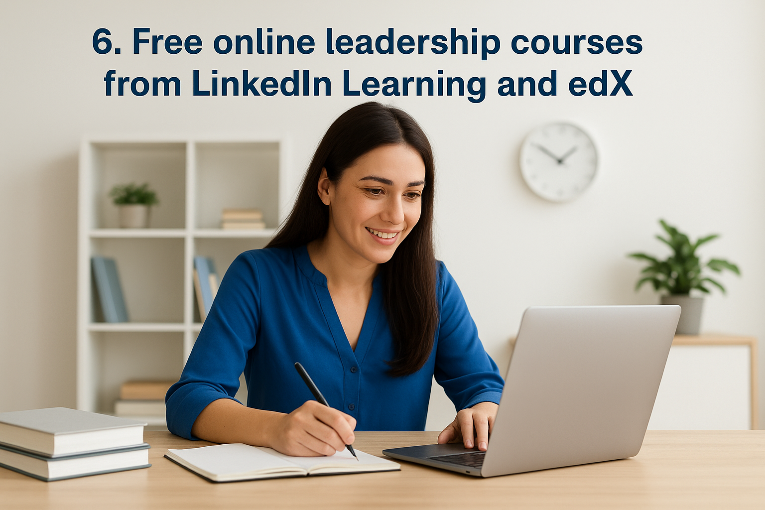 6. Free online leadership courses from LinkedIn Learning and edX