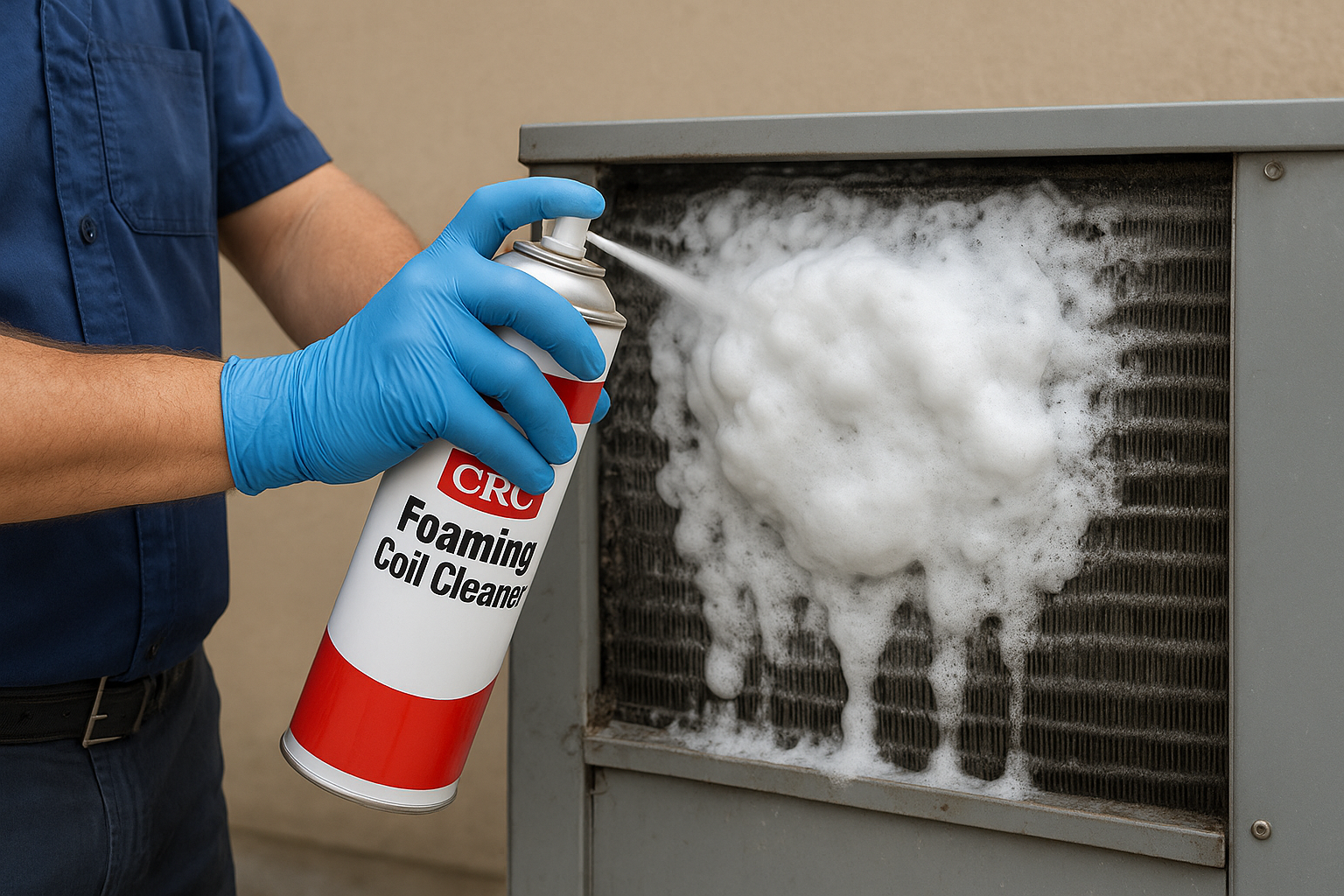 4. CRC Foaming Coil Cleaner