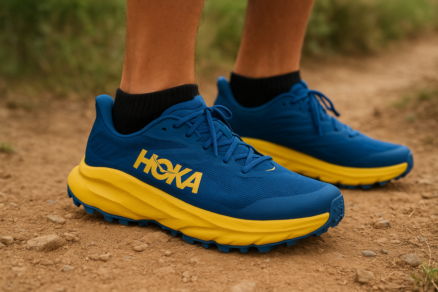 2. Hoka Speedgoat 7: best all-round beginner trail shoe