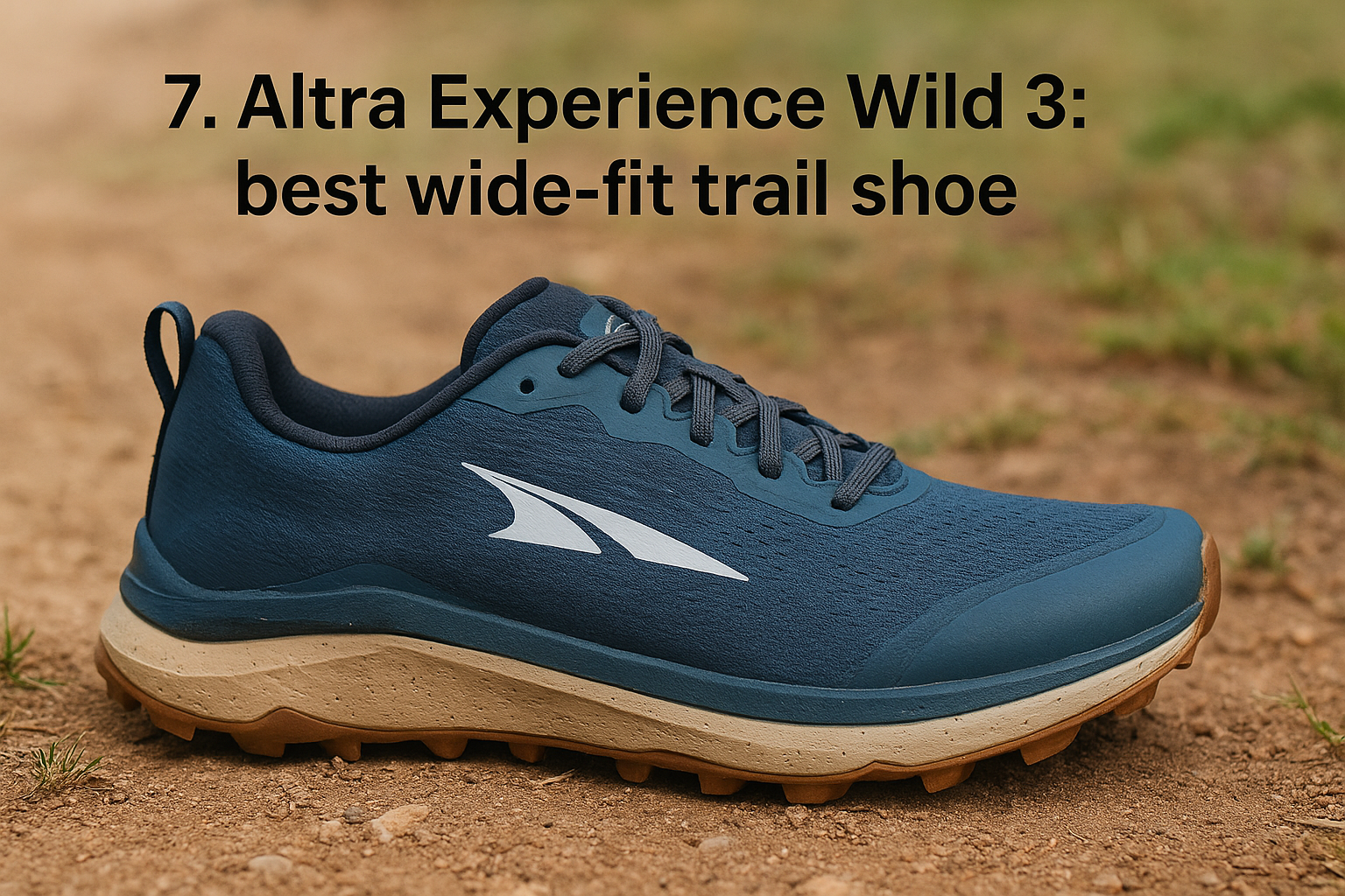 7. Altra Experience Wild 3: best wide-fit trail shoe