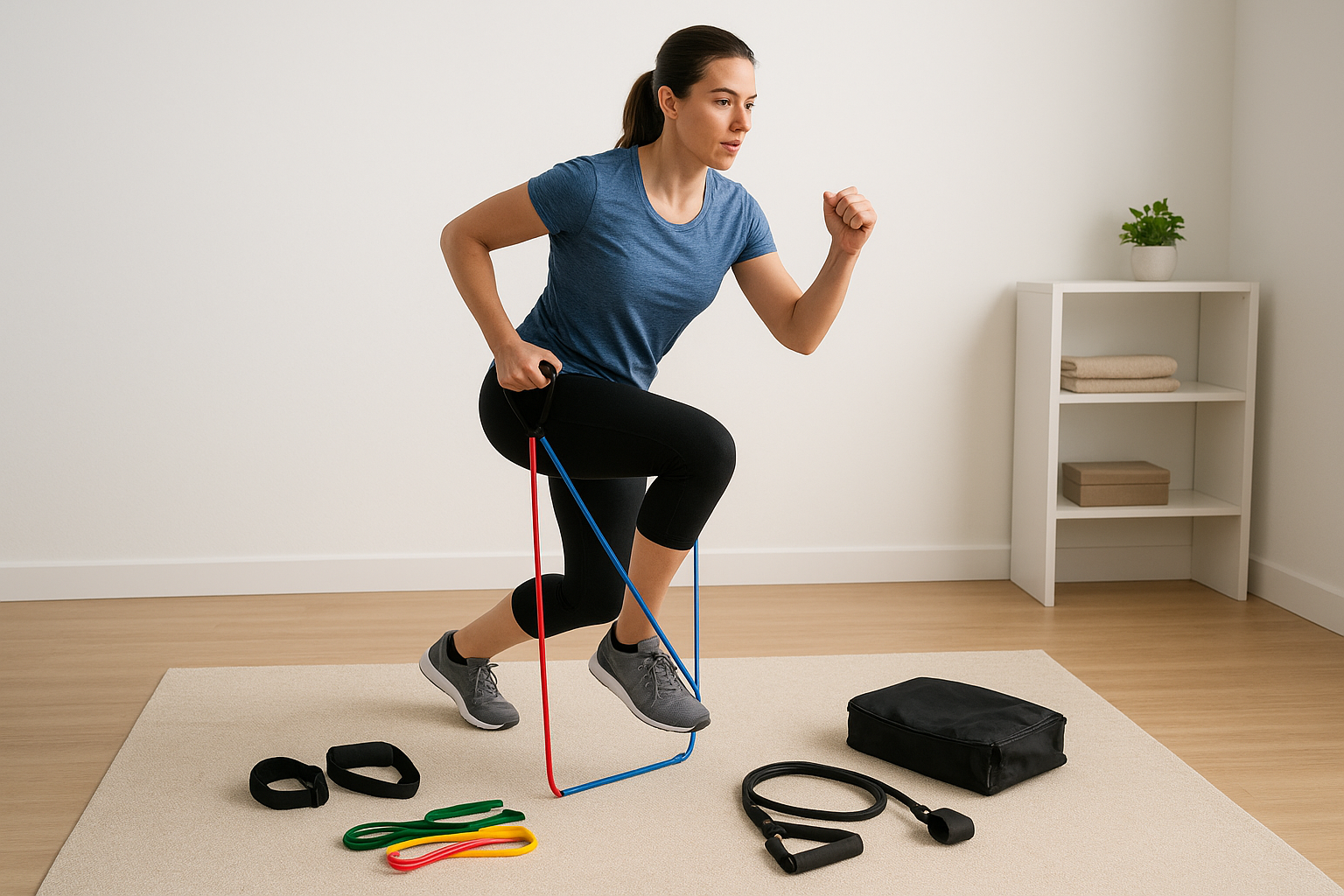 9. Resistance bands for cardio circuits