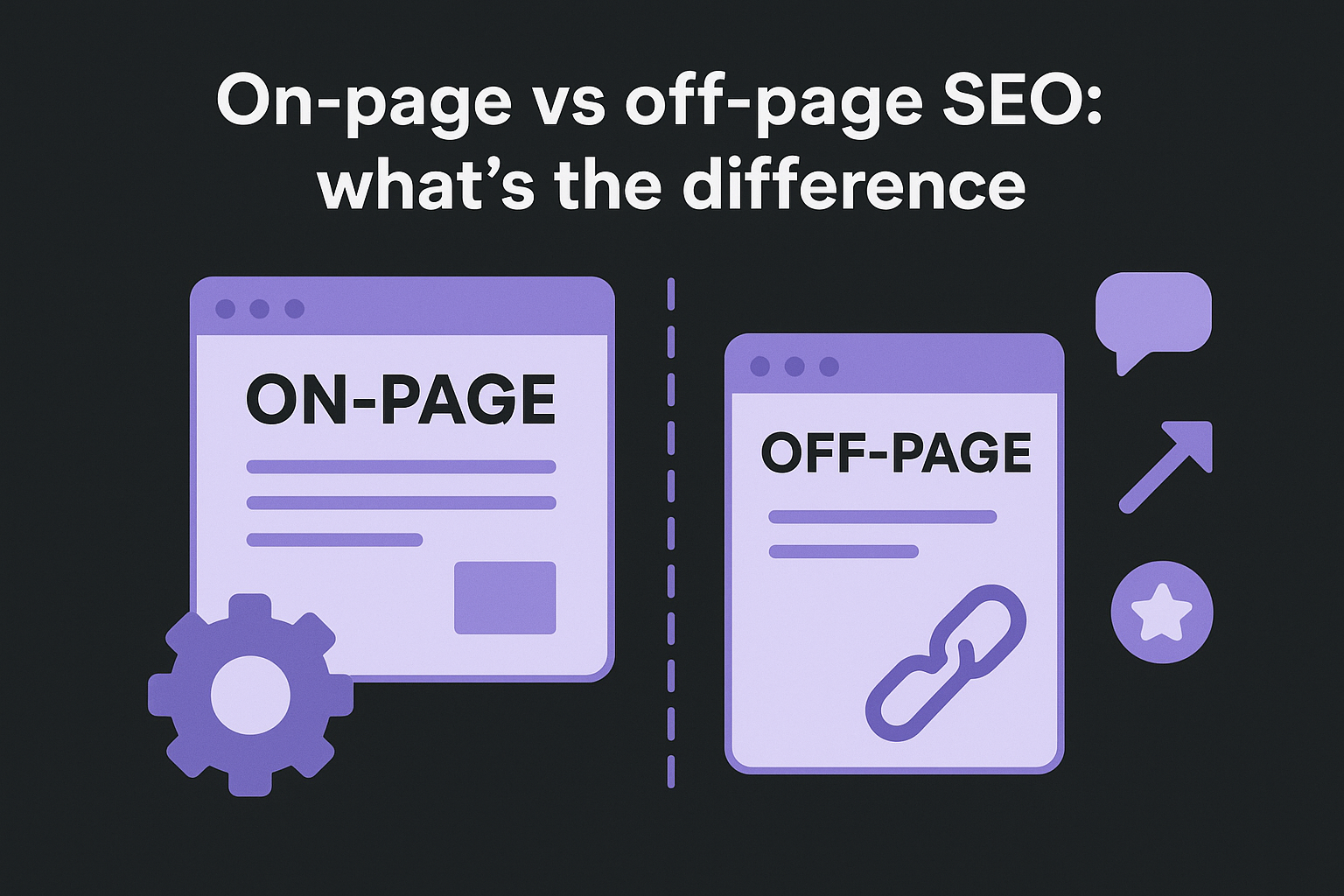 On-page vs off-page SEO: what's the difference