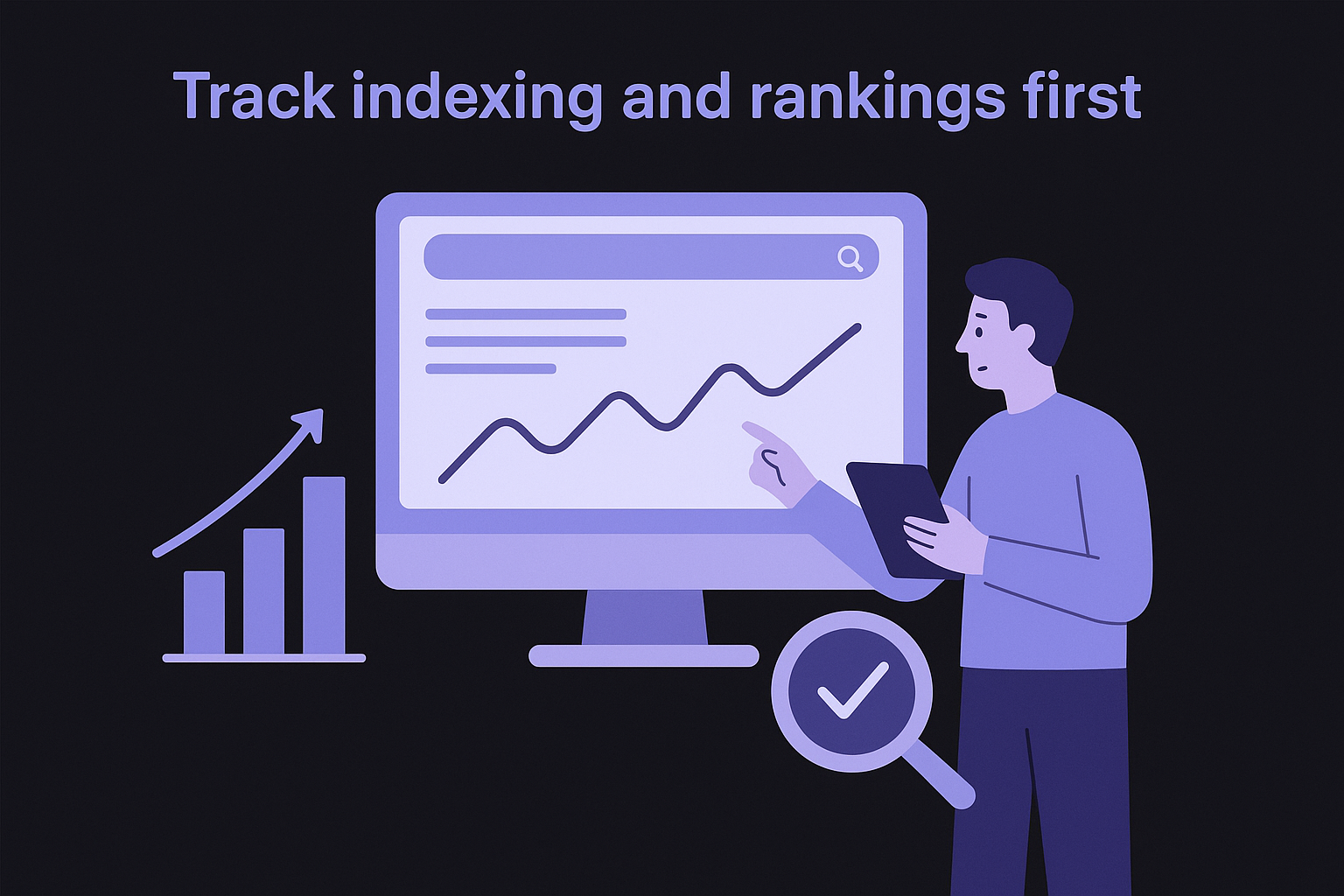 Track indexing and rankings first