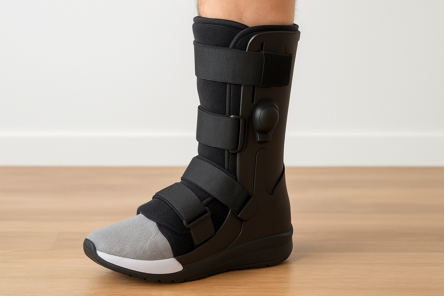 16. BraceAbility Rigid Ankle Walker Boot, Post-Sprain Protection for Athletes in Rehab