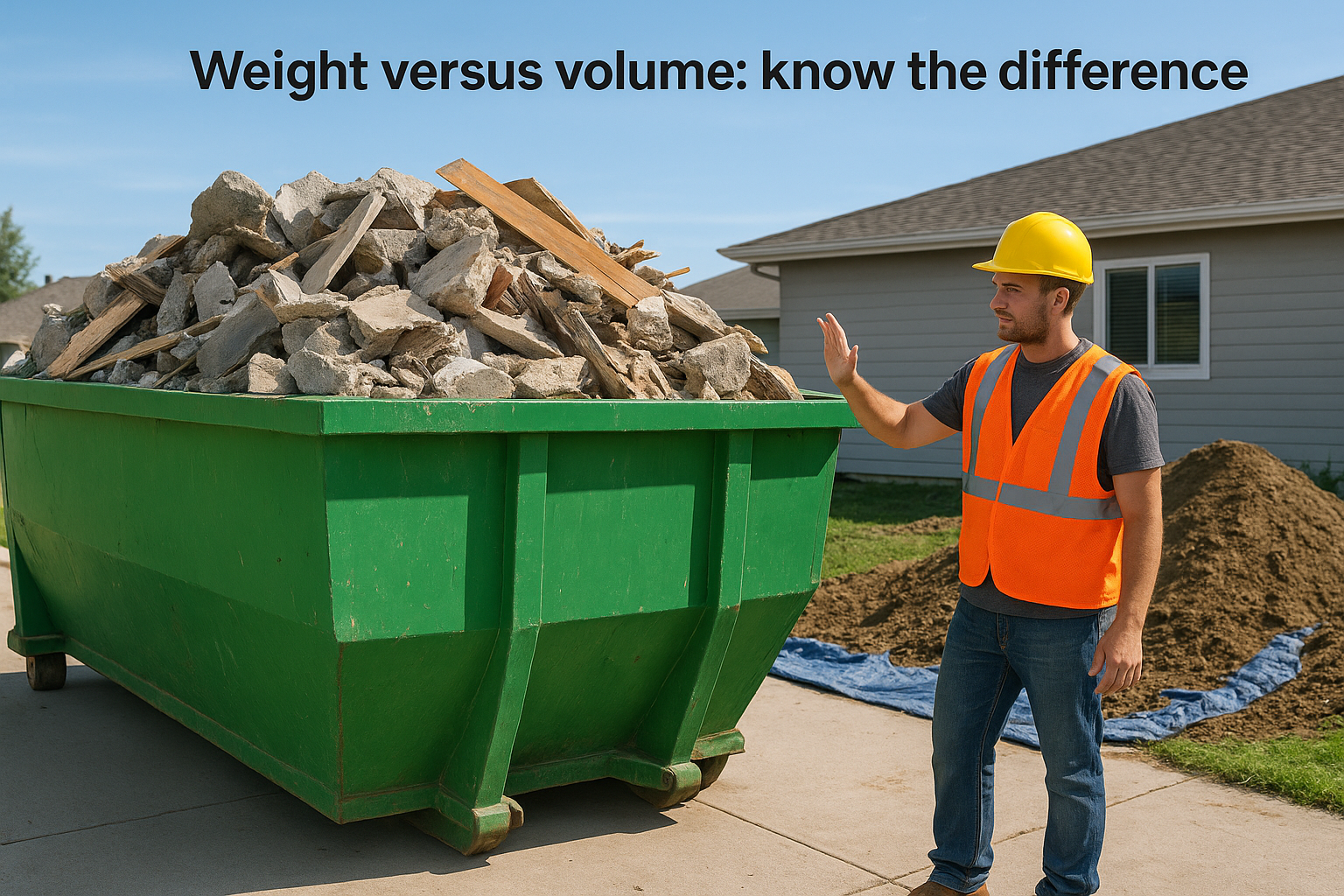 Weight versus volume: know the difference