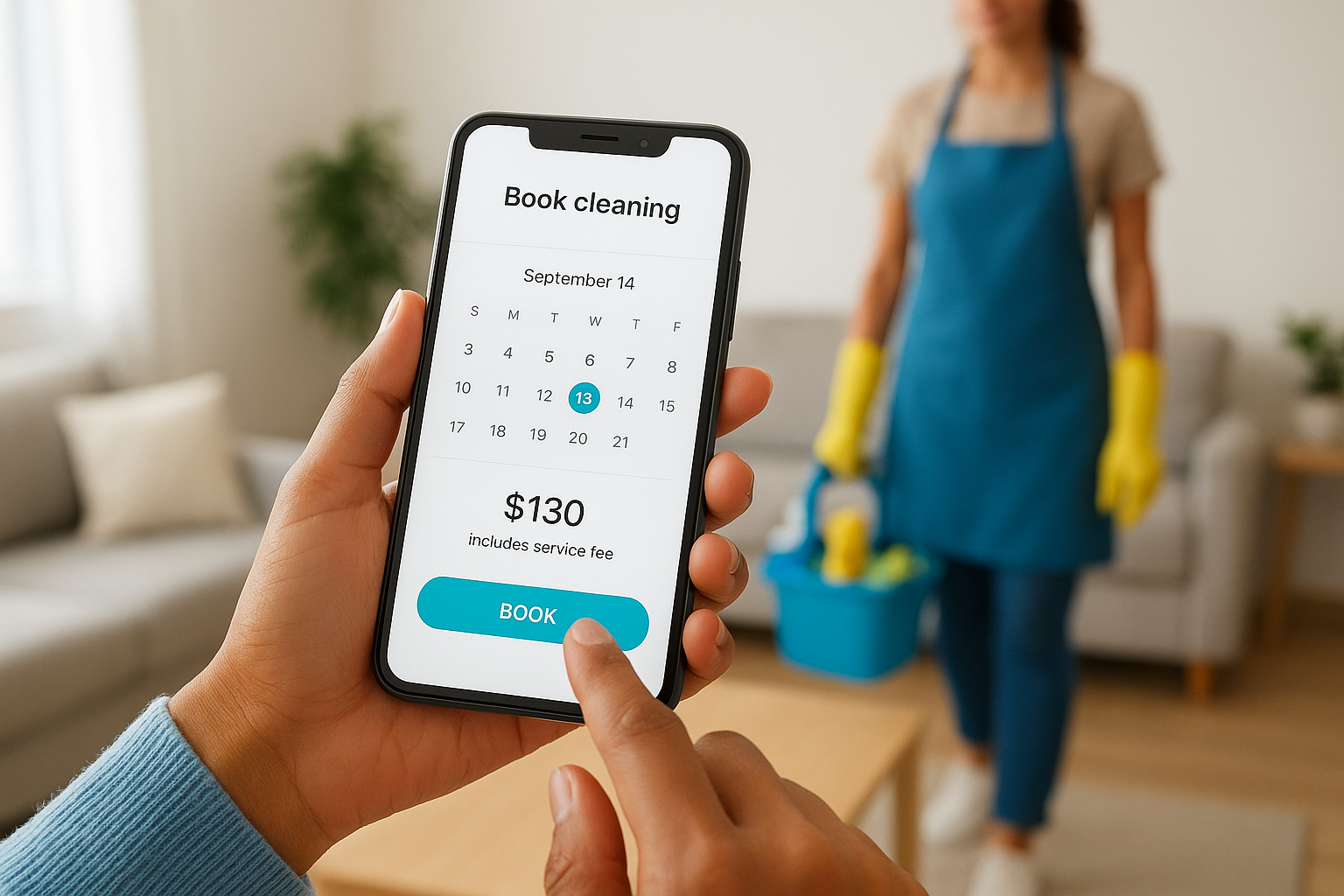 4. Online cleaning marketplaces and apps