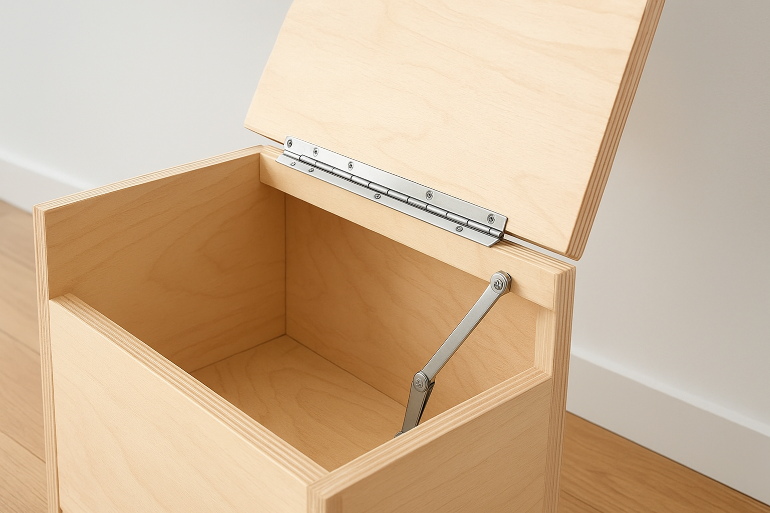 Install lid support hardware