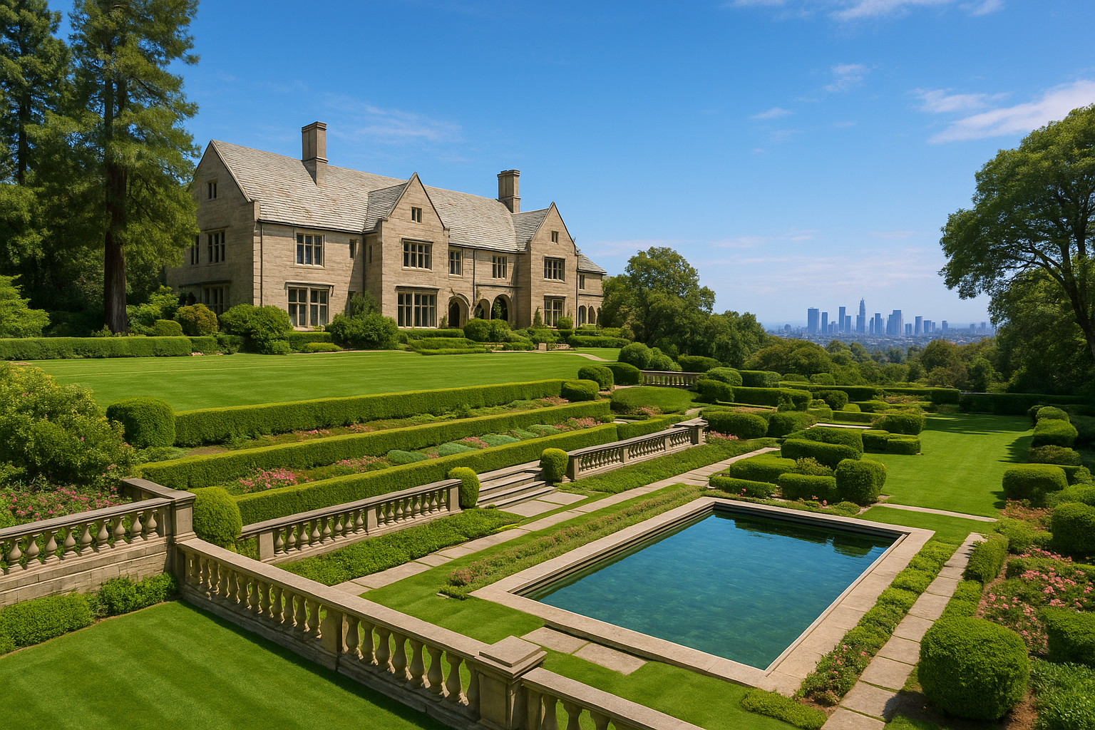 3. Greystone Mansion and Gardens